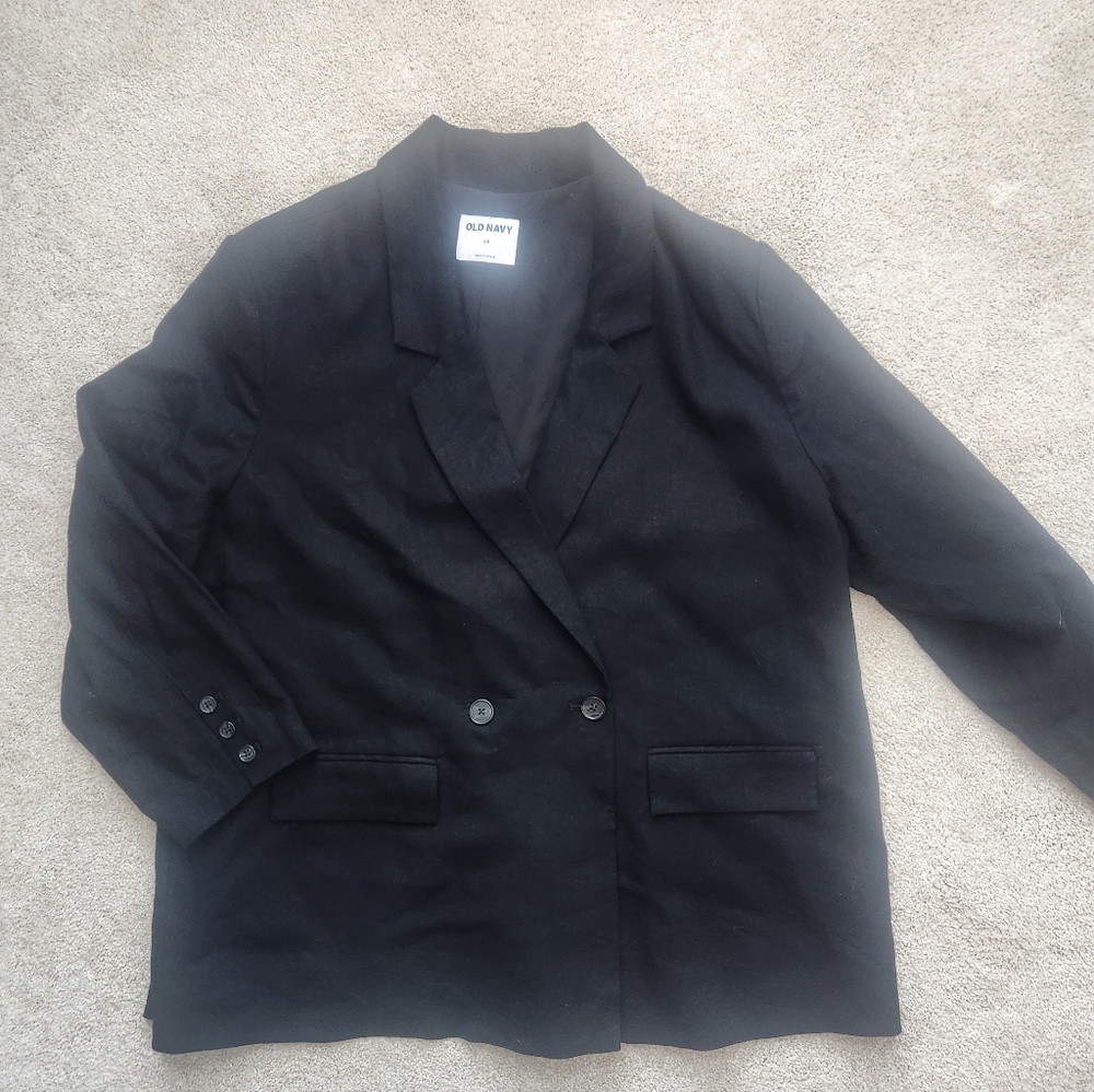 Old Navy Women's Charcoal Blazer